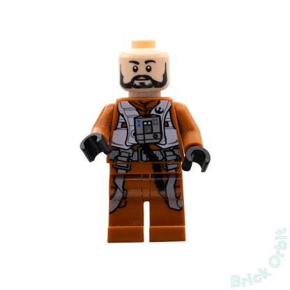 Genuine RESISTANCE PILOT X-WING (TEMMIN 'SNAP' WEXLEY) (sw0705) - Star Wars - Used LEGO® Minifigure from set 75125-1 - Brick Orbit Product Image
