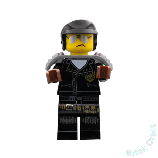 Genuine SCRIBBLE COP (tlm138) - The Lego Movie 2 - Used LEGO® Minifigure from set 70840-1 - Product Image from Brick Orbit
