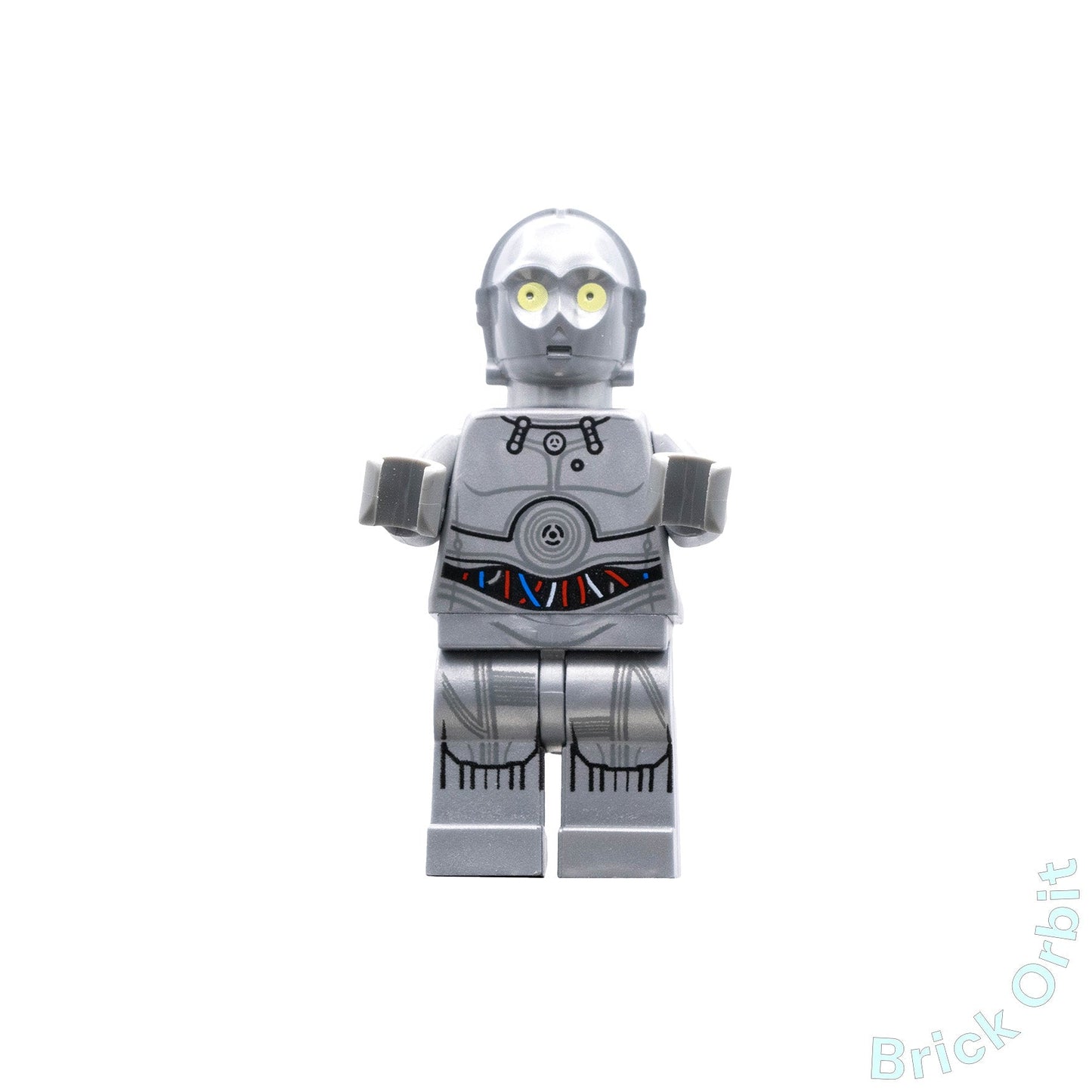 Genuine SILVER PROTOCOL DROID (U-3PO) (sw0766) - Star Wars - Used LEGO® Minifigure - Product Image from Brick Orbit