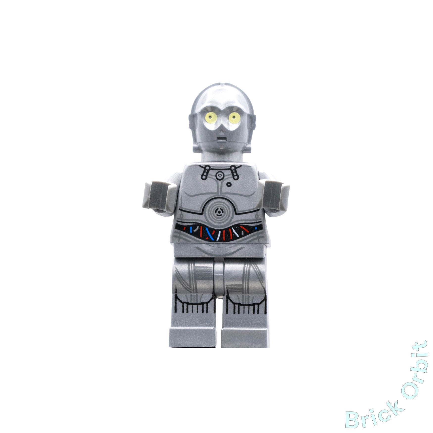 Genuine SILVER PROTOCOL DROID (U-3PO) (sw0766) - Star Wars - Used LEGO® Minifigure - Product Image from Brick Orbit
