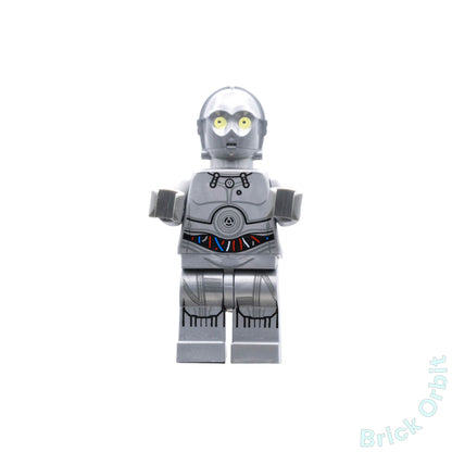 Genuine SILVER PROTOCOL DROID (U-3PO) (sw0766) - Star Wars - Used LEGO® Minifigure - Product Image from Brick Orbit