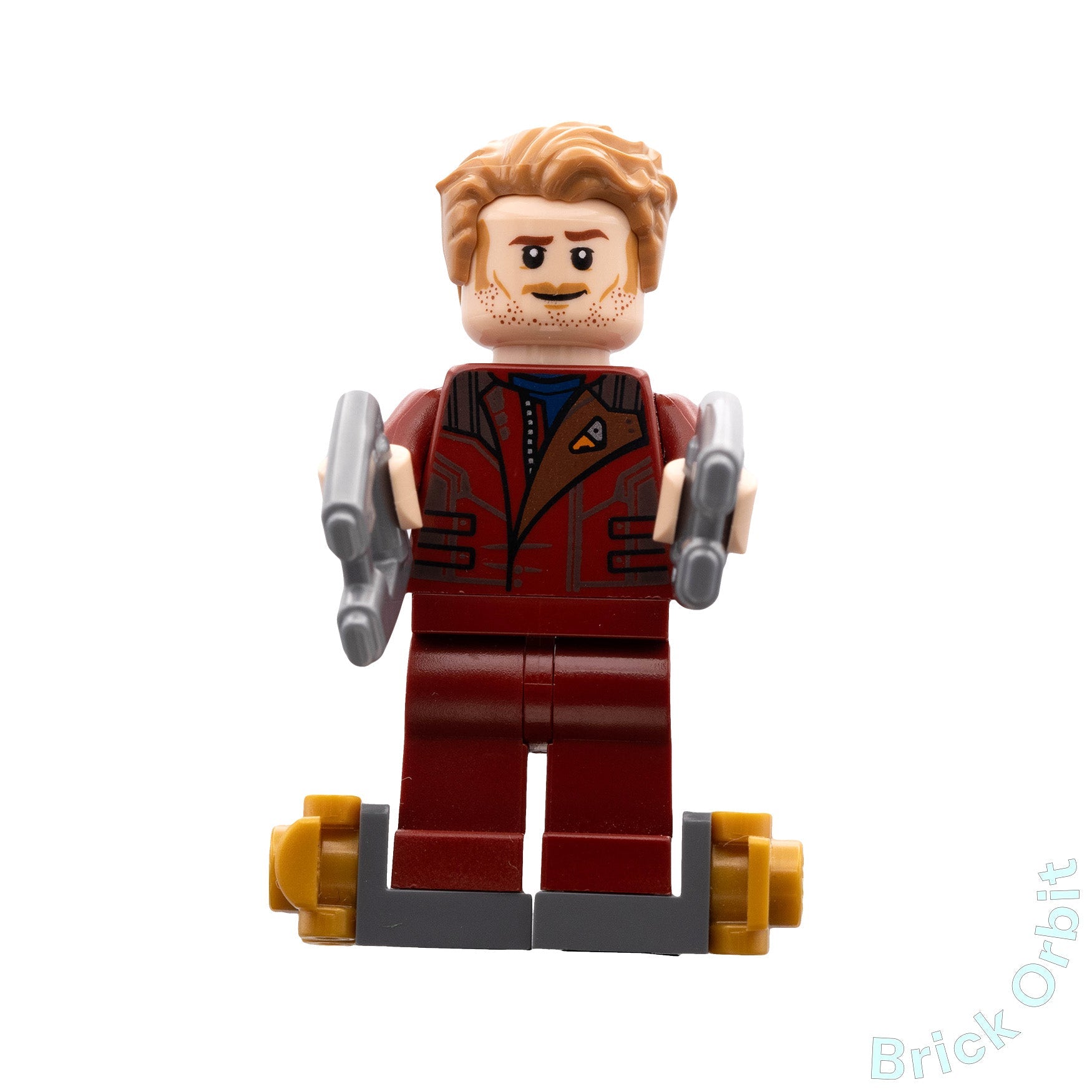 Genuine STAR-LORD (sh834) - Marvel Super Heroes - Used LEGO® Minifigure from set 76231-1 - Product Image from Brick Orbit