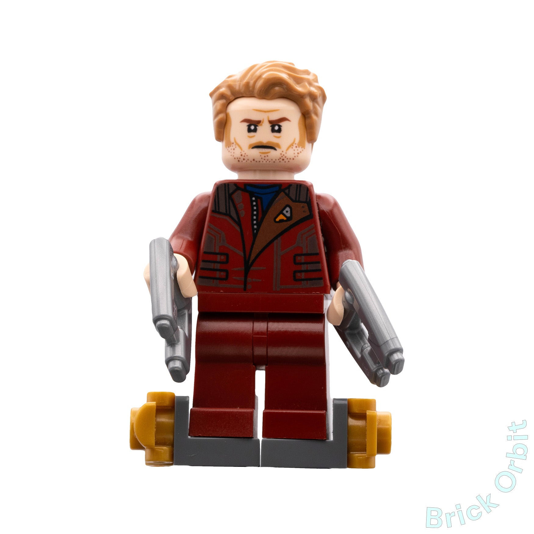 Genuine STAR-LORD (sh834) - Marvel Super Heroes - Used LEGO® Minifigure from set 76231-1 - Product Image from Brick Orbit