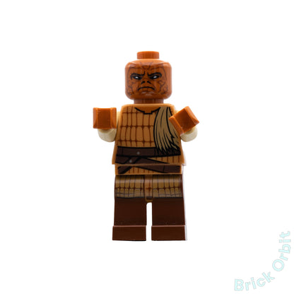 Genuine WEEQUAY SKIFF GUARD (RINTEL AREN) (sw0821) - Star Wars - Used LEGO® Minifigure from set 75174-1 - Product Image from Brick Orbit