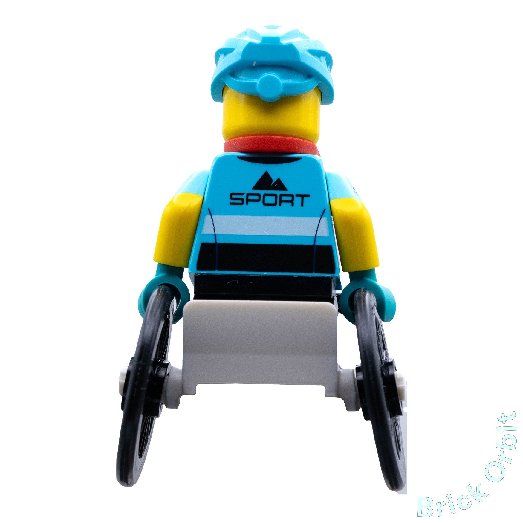 Genuine WHEELCHAIR RACER (col397) - Collectible Minifigures - Used LEGO® Minifigure - Product Image from Brick Orbit
