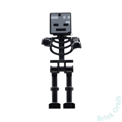 Genuine WITHER SKELETON (min025) - Minecraft - Used LEGO® Minifigure - Product Image from Brick Orbit