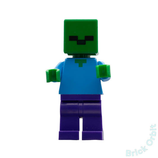 Genuine ZOMBIE (min010) - Minecraft - Used LEGO® Minifigure - Product Image from Brick Orbit